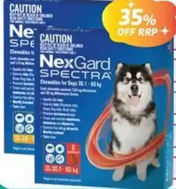 Your Discount Chemist Nexgard Spectra Dog offer