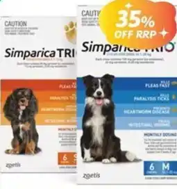 Your Discount Chemist Simparica Trio offer