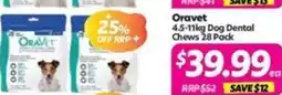 Your Discount Chemist Oravet Dog Dental Chews offer