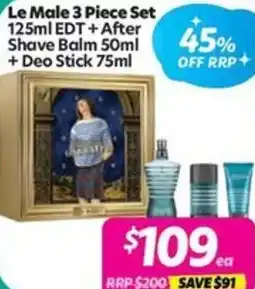 Your Discount Chemist Le Male 3 Piece Set l offer