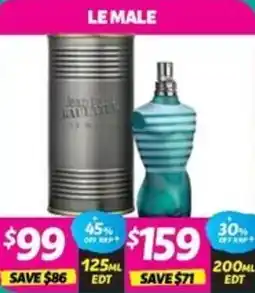 Your Discount Chemist LE MALE offer