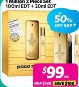 Your Discount Chemist 1 Million 2 Piece Set offer