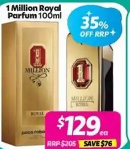 Your Discount Chemist 1 Million Royal Parfum offer
