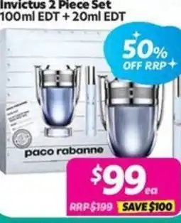 Your Discount Chemist Invictus 2 Piece Set offer