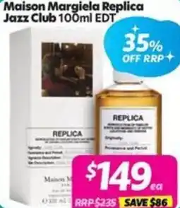 Your Discount Chemist Maison Margiela Replica Jazz Club offer