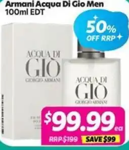 Your Discount Chemist Armani Acqua Di Gio Men offer