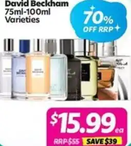 Your Discount Chemist David Beckham offer