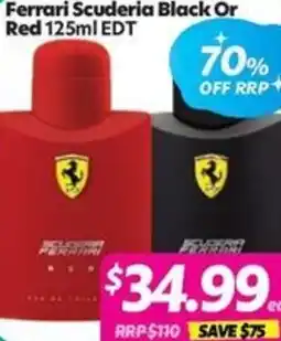 Your Discount Chemist Ferrari Scuderia Black Or Red offer