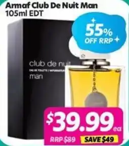 Your Discount Chemist Armaf Club De Nuit Man offer
