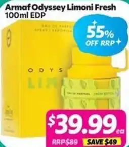 Your Discount Chemist Armaf Odyssey Limoni Armaf Odyssey Limoni Fresh 100ml EDP offer