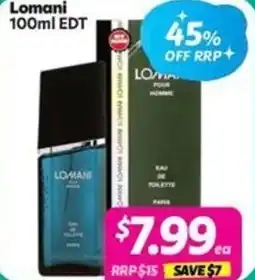 Your Discount Chemist Lomani offer