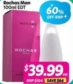 Your Discount Chemist Rochas Man offer