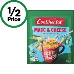 Woolworths Continental Cup a Pasta 50-62g offer