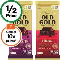 Woolworths Cadbury Old Gold 175-180g offer