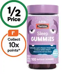 Woolworths Little Swisse Sleep Gummies Pk 100 offer