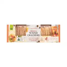 Woolworths Woolworths Original Wafer Crackers 100g offer