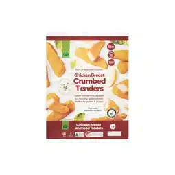 Woolworths Woolworths Crumbed Chicken Breast Tenders 1 kg – From the Freezer offer