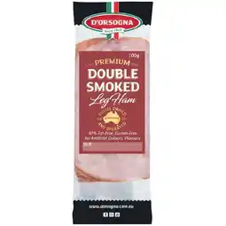 Woolworths D’Orsogna Deli Fresh 80-100g – From the Fridge offer