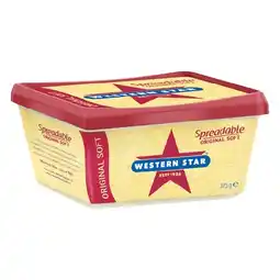 Woolworths Western Star Spreadable 375g offer
