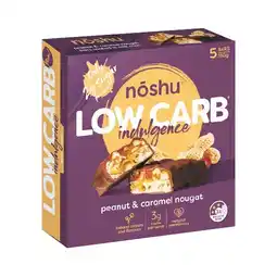 Woolworths Noshu Bars 150-160g Pk 5 offer