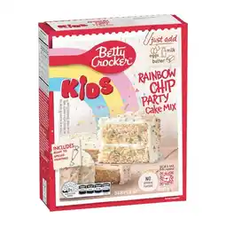 Woolworths Betty Crocker Cake Mixes 370-450g – Excludes Gluten Free offer