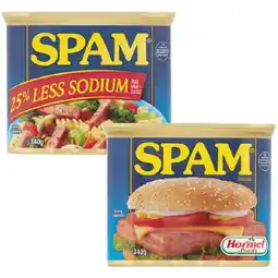 Woolworths Spam Canned Meat 340g offer