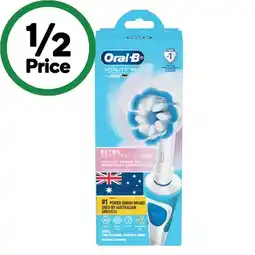 Woolworths Oral-B Vitality Extra Sensitive Clean Electric Toothbrush offer