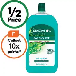 Woolworths Palmolive Liquid Hand Wash Refill 1 Litre offer