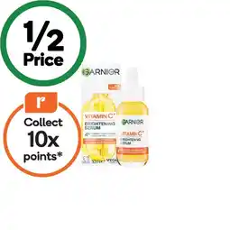 Woolworths Garnier Vitamin C Brightening Serum 30ml offer