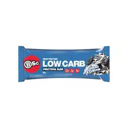Woolworths BSc High Protein Low Carb Bars 60g offer