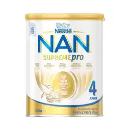 Woolworths Nestle NAN SUPREMEpro Baby Formula Stage 3 or 4 800g offer