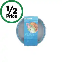 Woolworths Smash Double Wall Stainless Steel Bowl with Lid 600ml offer