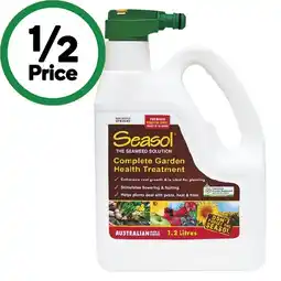 Woolworths Seasol Seaweed Hose On 1.2 Litre offer