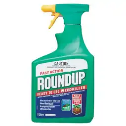 Woolworths Roundup Fast Action Weed Killer 1 Litre offer
