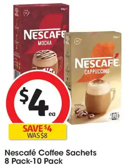 Coles Nescafé Coffee Sachets offer
