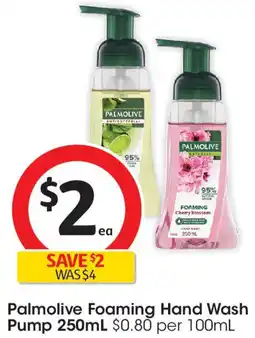 Coles Palmolive Foaming Hand Wash Pump offer