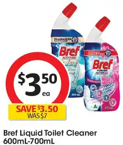 Coles Bref Liquid Toilet Cleaner offer