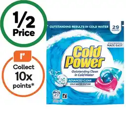 Woolworths Cold Power Laundry Capsules Pk 29 offer