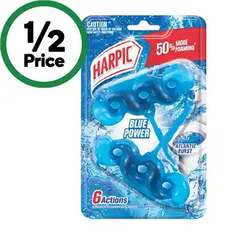 Woolworths Harpic Power Toilet Rim Block Pk 2 offer