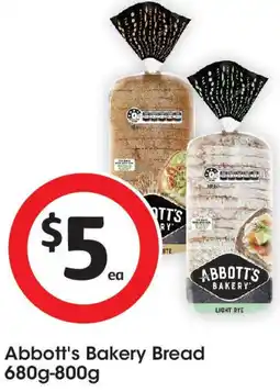 Coles Abbott's Bakery Bread offer