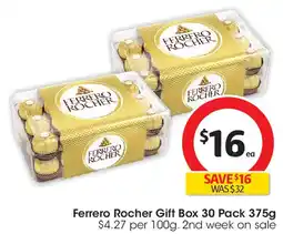Coles Ferrero Rocher Gift Box offer
