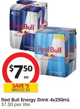 Coles Red Bull Energy Drink offer