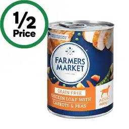 Woolworths Farmers Market Wet Dog Food 400g offer
