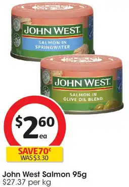 Coles John West Salmon offer