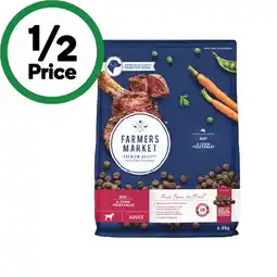 Woolworths Farmers Market Dry Dog Food 6.8 kg offer