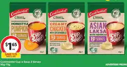 Coles Continental Cup a Soup offer