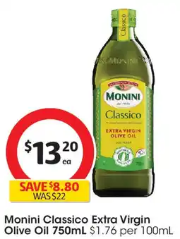 Coles Monini Classico Extra Virgin Olive Oil offer