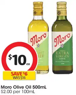 Coles Moro Olive OLIVE OIL offer