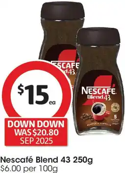 Coles Nescafé Blend 43 offer