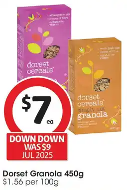 Coles Dorset Granola offer